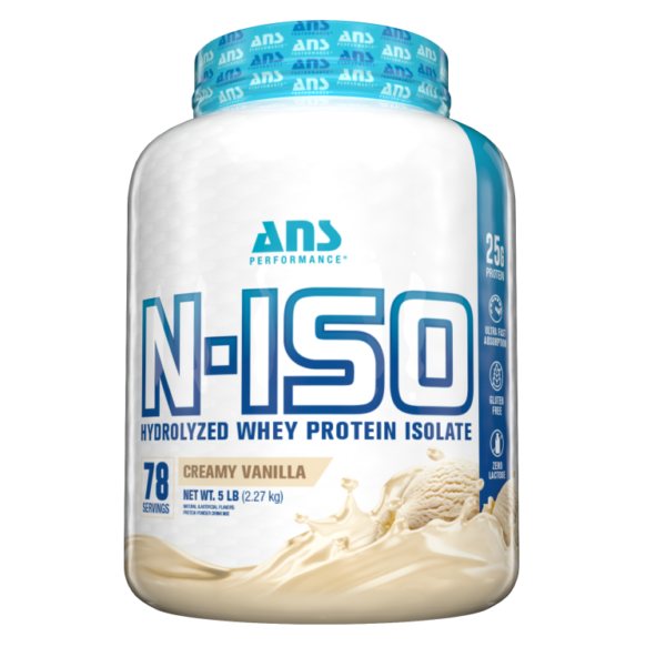 N-ISO 100% Hydrolyzed Vainilla 5 Lb