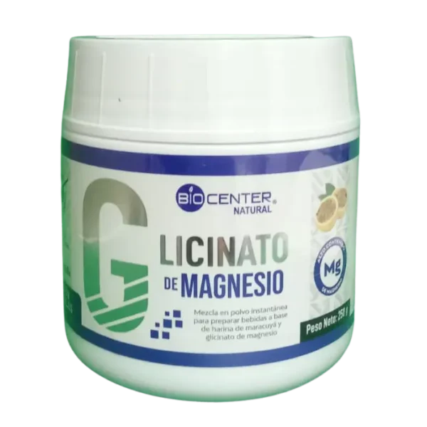 Glicinato de Magnesio con Maracuyá – Bio Center Natural