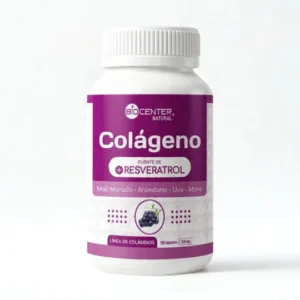 Colágeno + Resveratrol x 100Und - Biocenter Natural