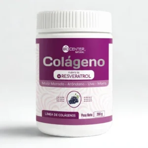 Colágeno + Resveratrol x 200 g – Biocenter Natural
