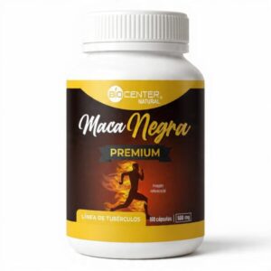 Maca Negra Premium 500 mg – BioCenter Natural (100 cápsulas)