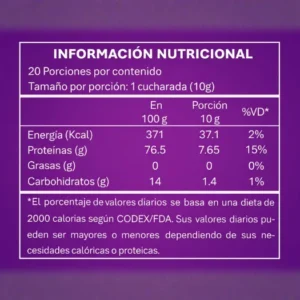 Alternative view of Colágeno Hidrolizado x 200g - Biocenter Natural