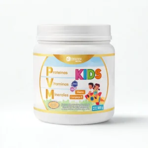 Biocenter Natural – PVM Kids Proteínas, Vitaminas y Minerales (Sabor Vainilla) x 500g