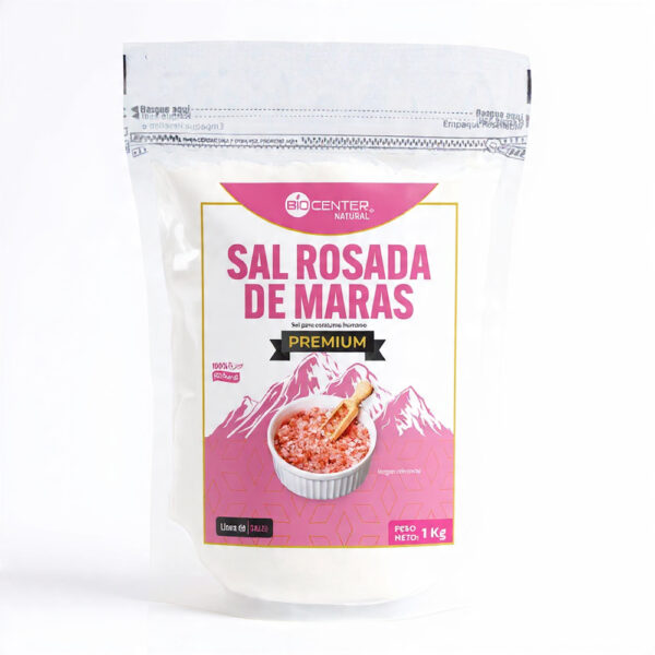 Sal Rosada de Maras Natural x 1kg – Biocenter Natural